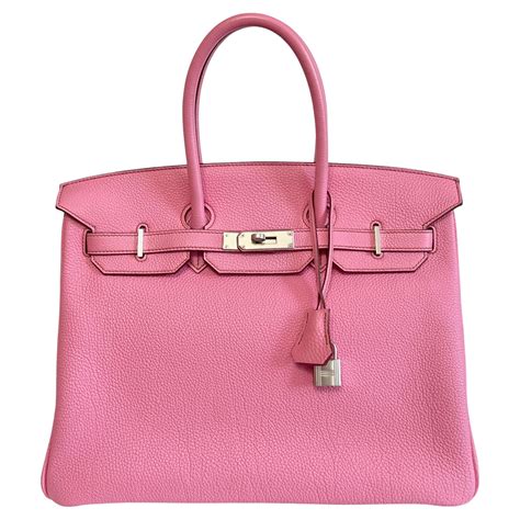 hermes birkin bubblegum pink price|Hermes pink handbag colors.